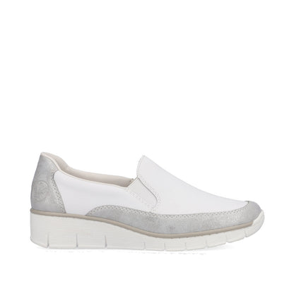 Rieker 53796-80 White Casual Shoes