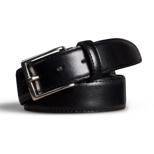 Meyer 603 Black Stretch Leather Belt
