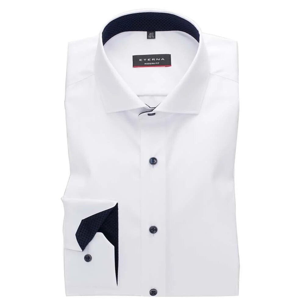 Eterna 8819 00 X15V White Modern Fit Shirt