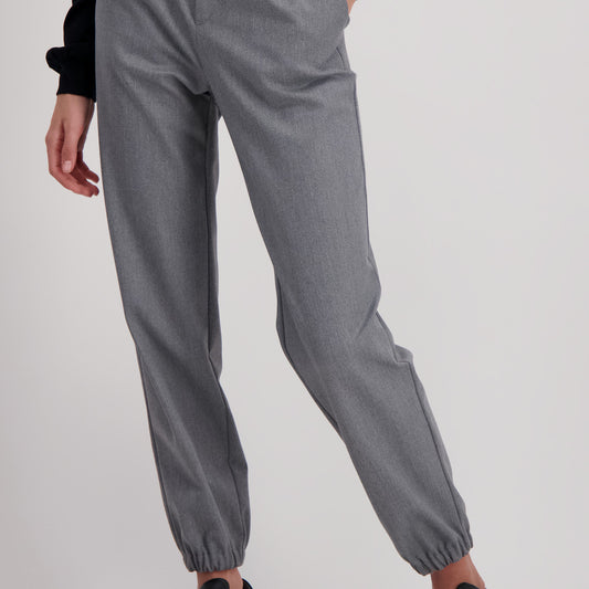 Monari 806111 881 Platinum Melange Trousers