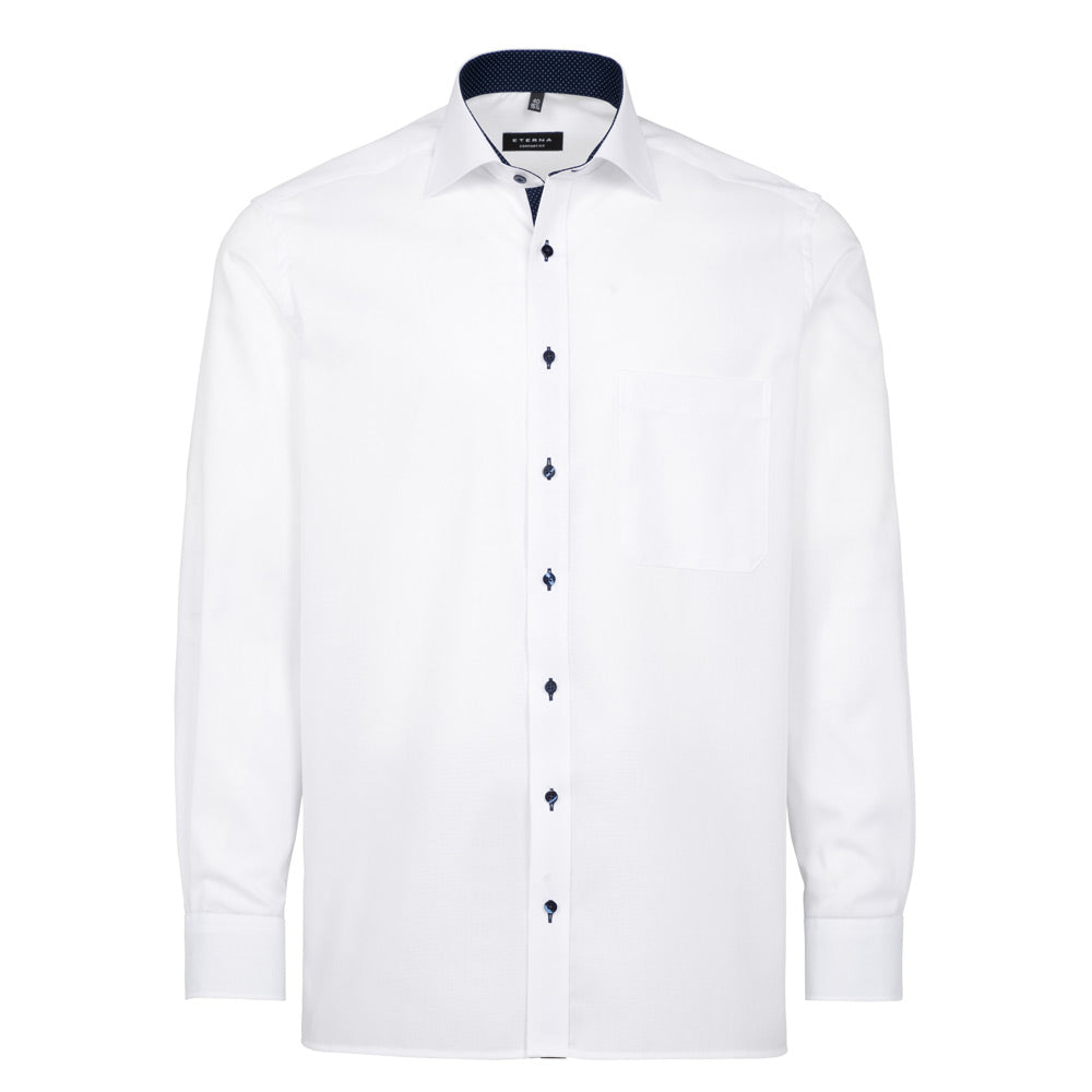 Eterna 8100 00 E137 White Comfort Fit Shirt