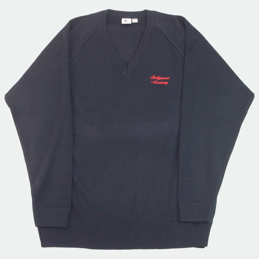 Ballymena Academy Girls V-Neck Pullover