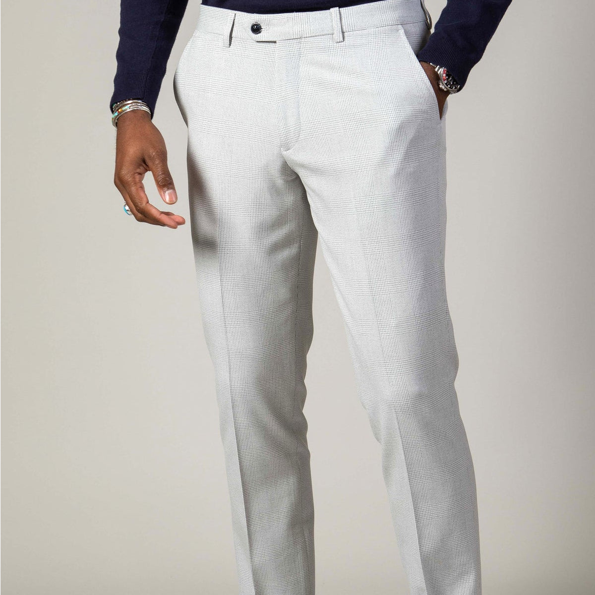 Marc Darcy Bromley Stone Trouser