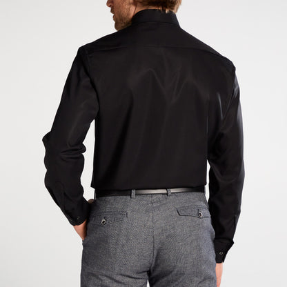 Eterna 1100 39 E198 Black Comfort Dress Shirt