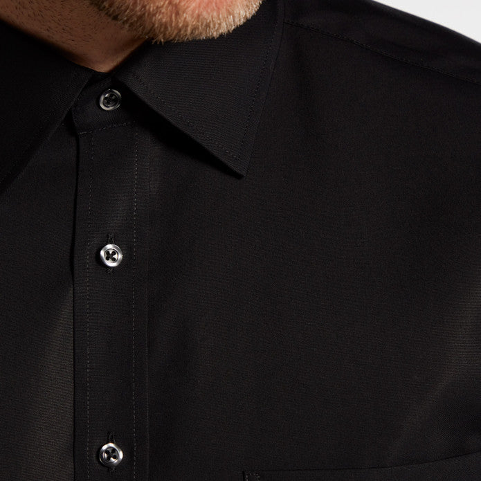 Eterna 1100 39 E198 Black Comfort Dress Shirt