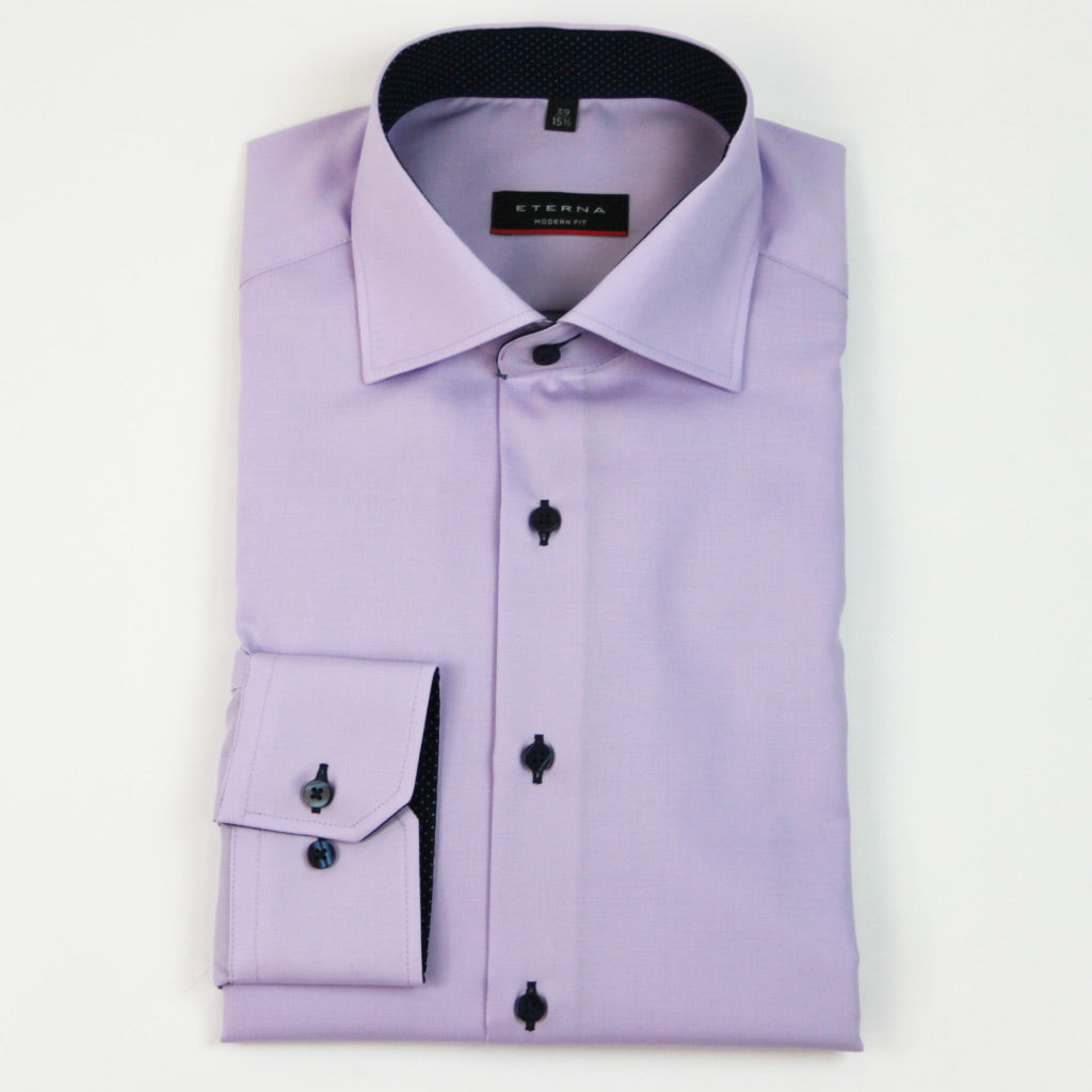 Eterna 8100X13K 92 Lilac Modern Fit Shirt
