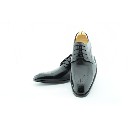 Paolo Vandini Eton Black Formal Shoes