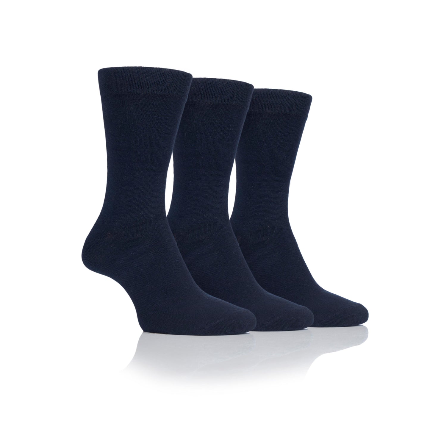 Farah Plain Navy 6-11 Sock 3 Pack