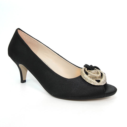 Lunar Lavella FLR565 Black Dress Shoe