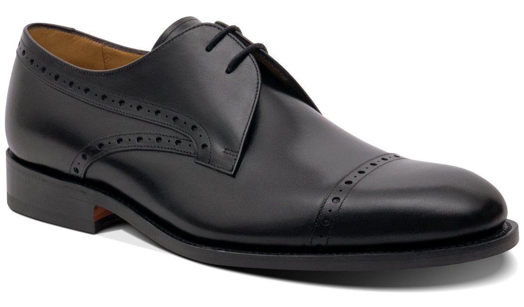 Barker Wye Black Formal Shoes