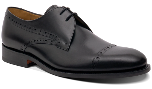 Barker Wye Black Formal Shoes