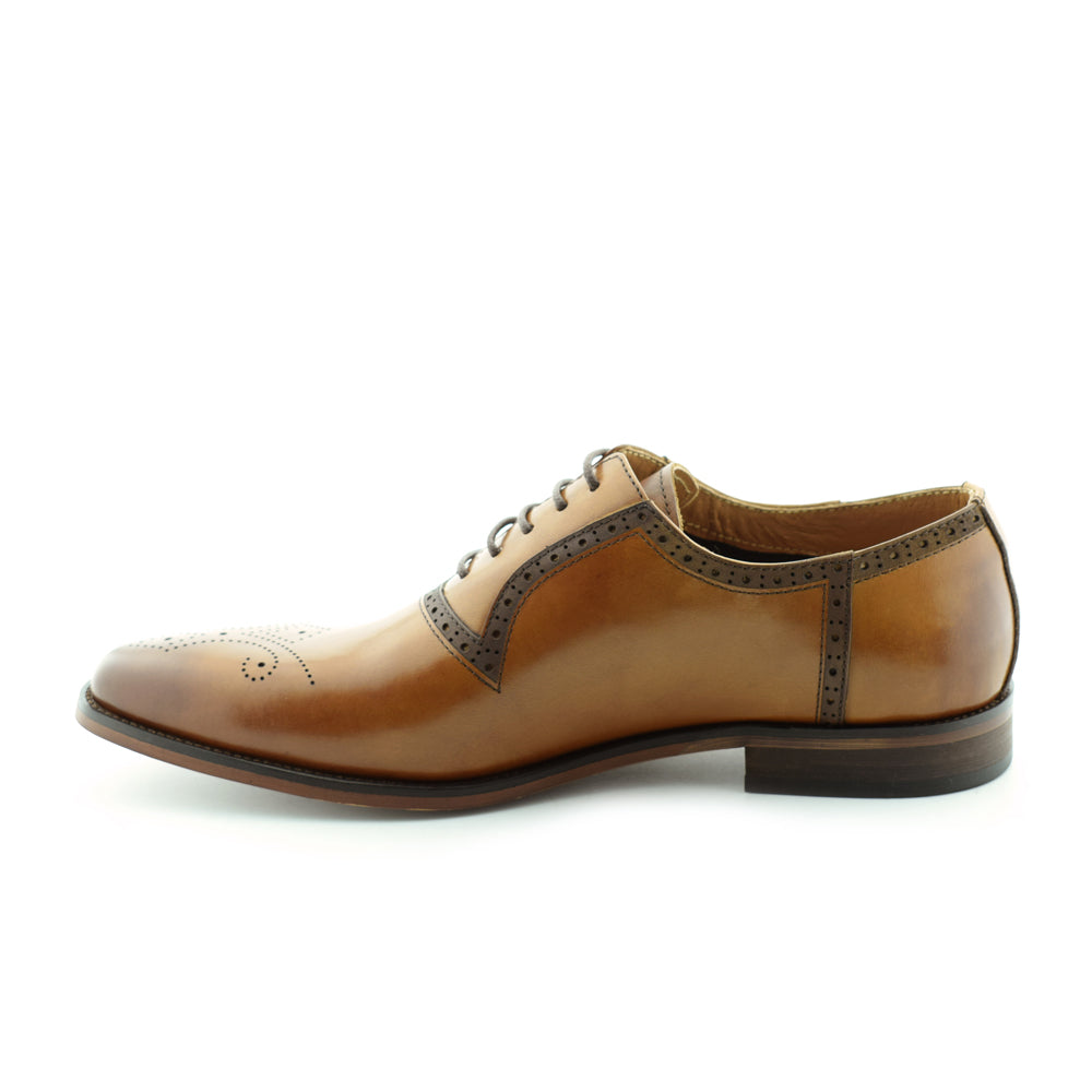 Paolo Vandini Gace Tan Formal Shoes