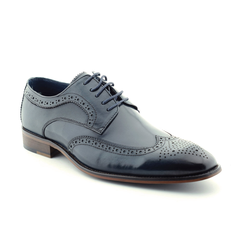 Paolo Vandini Gerard Navy Formal Shoes