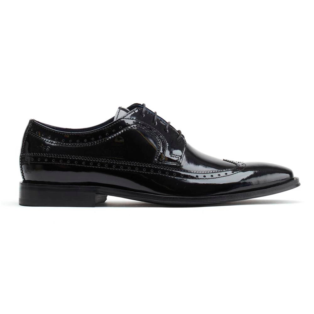 Base London Havisham Patent Black Formal Shoes – Wallace