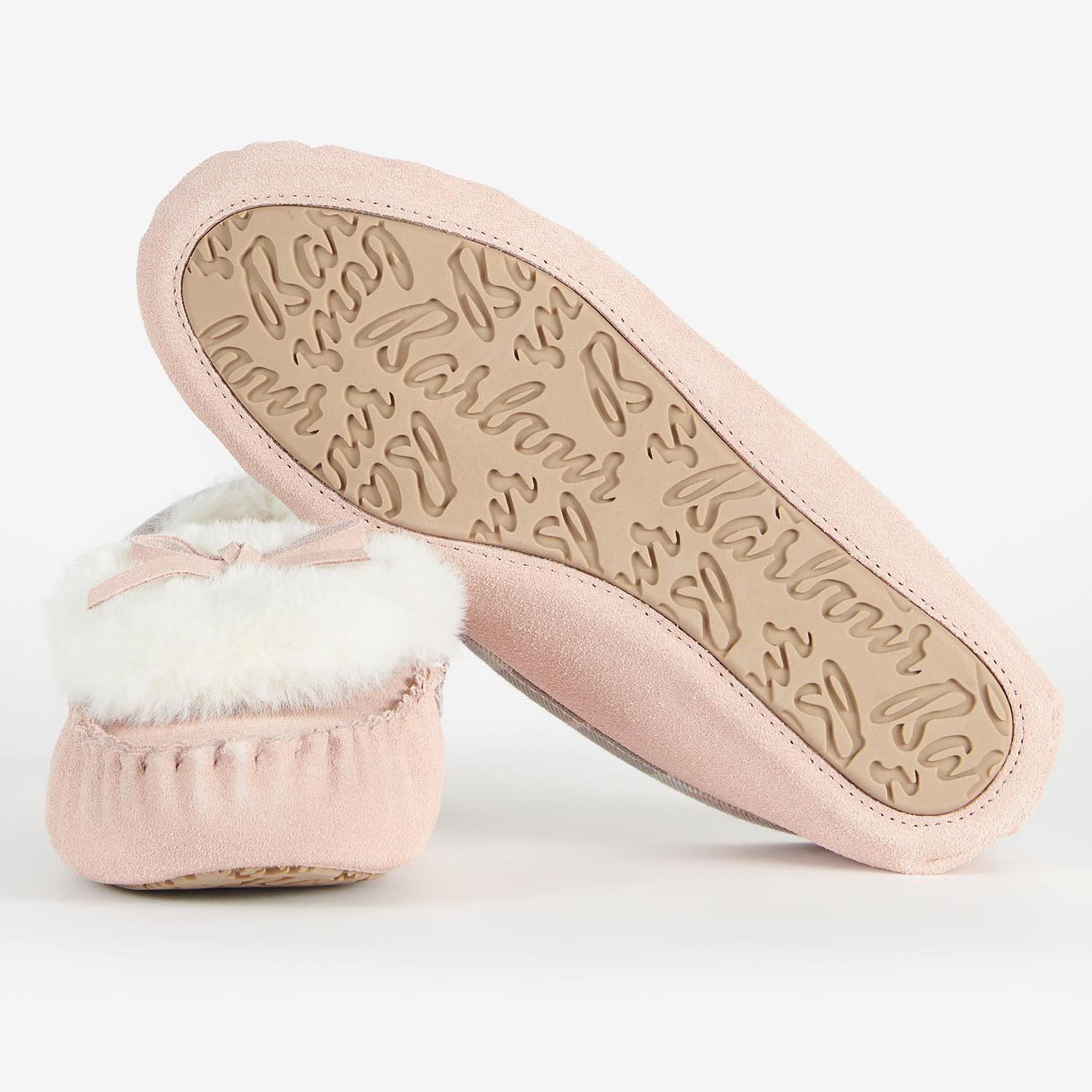 Barbour slippers hot sale womens Pink