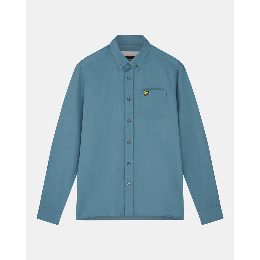 Lyle & Scott LW1800V W825 Skipton Blue Washed Shirt