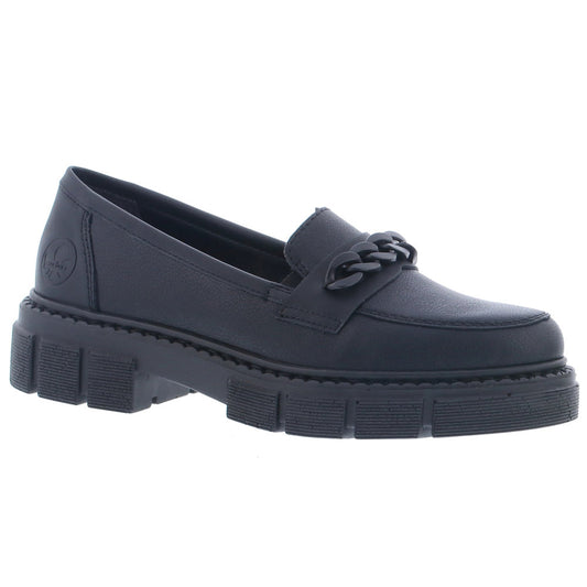 Rieker M3861-01 Black Casual Shoes