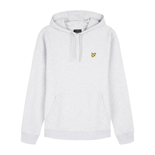 Lyle & Scott ML416VTR D24 Light Grey Marl Pullover Hoodie