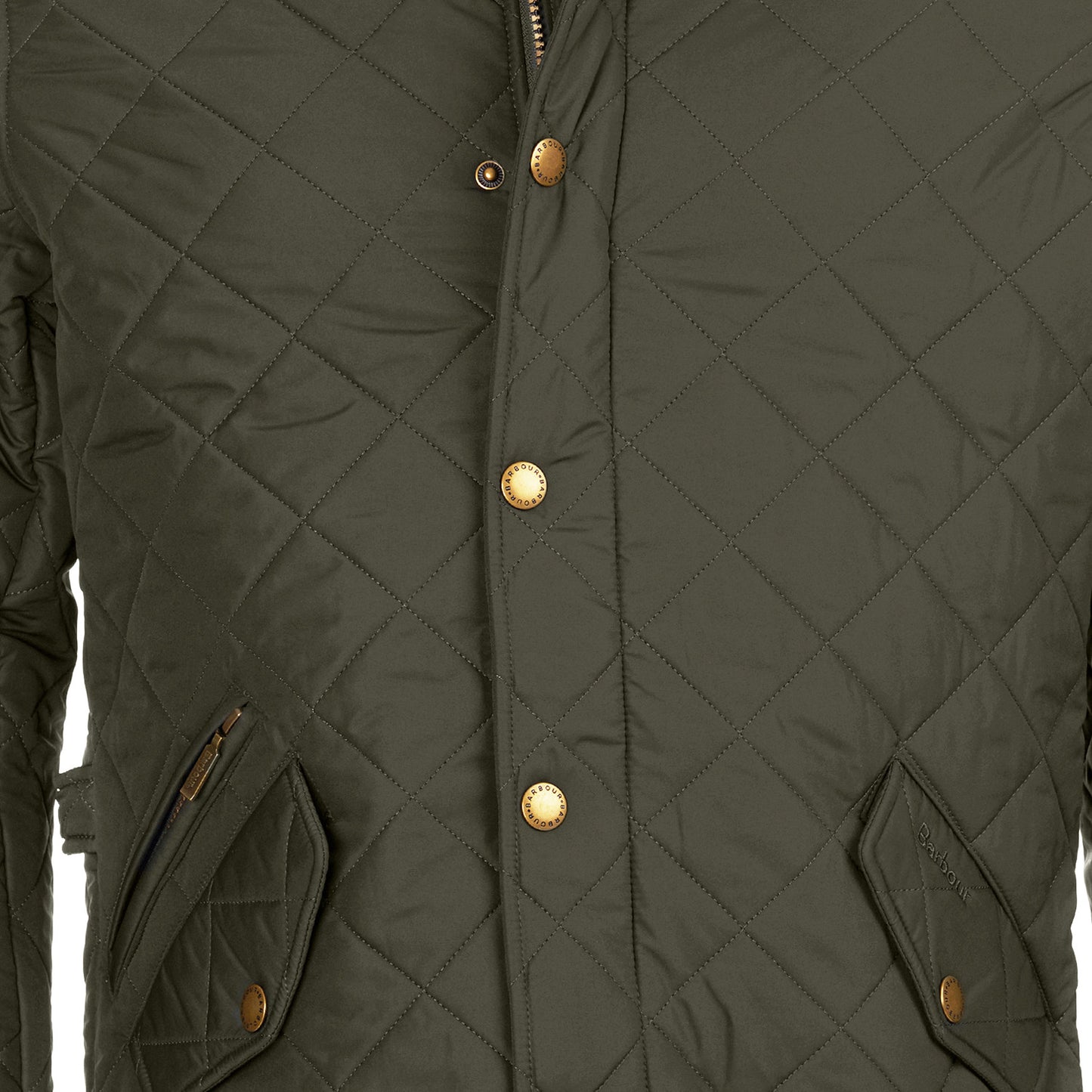 Barbour Powell Green Quilted Jacket