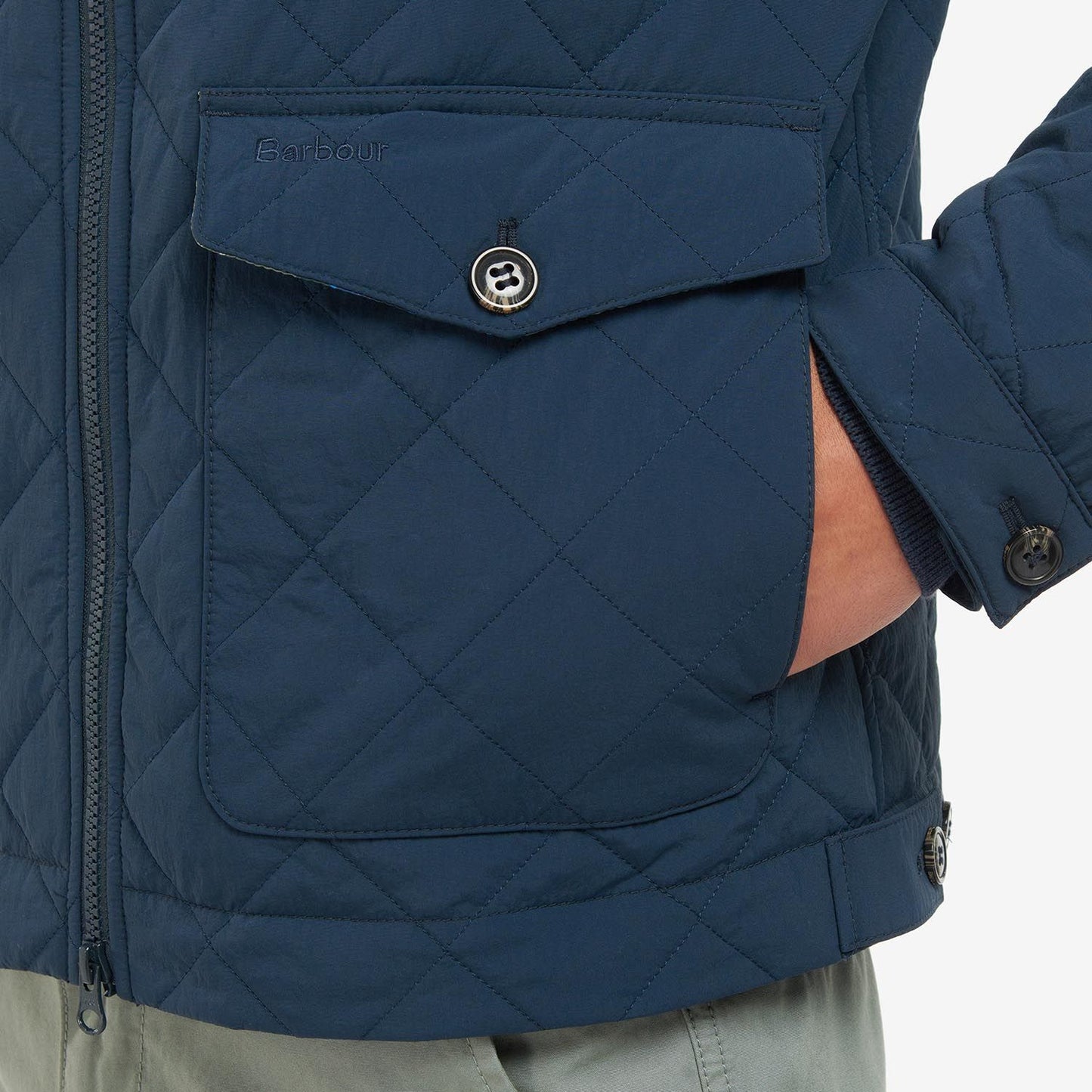 Barbour Rydal Quilt Navy