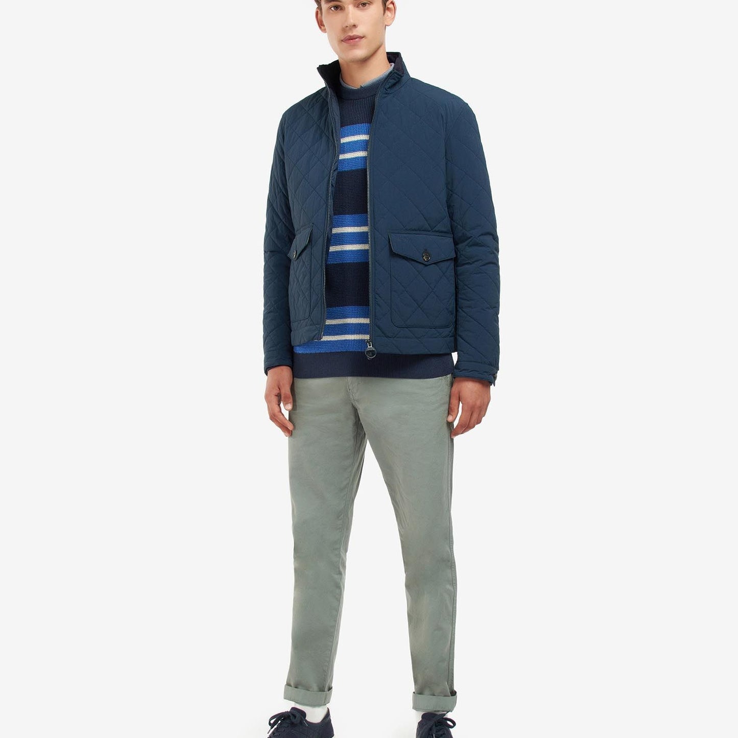 Barbour Rydal Quilt Navy