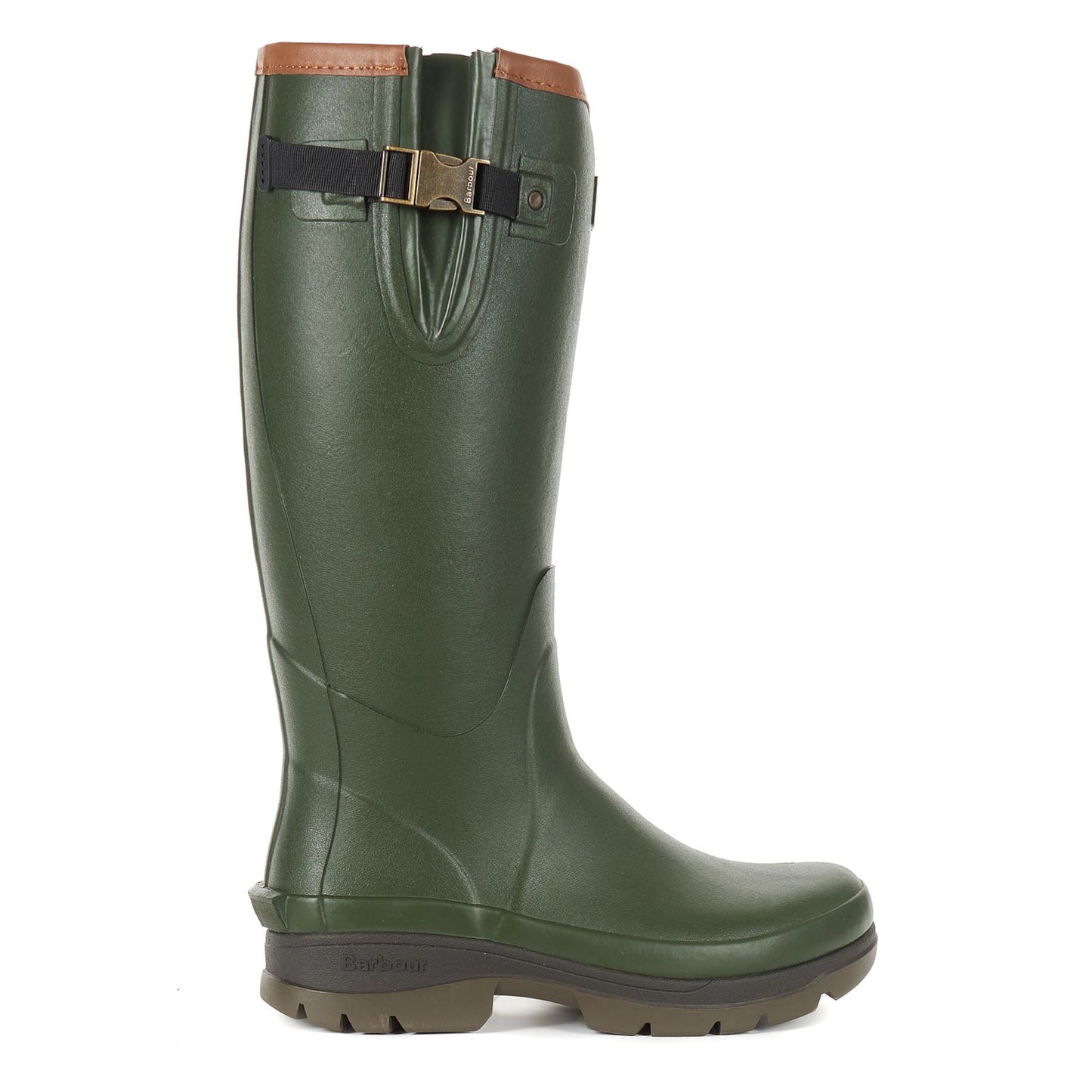 Barbour Tempest Olive Wellington Boots