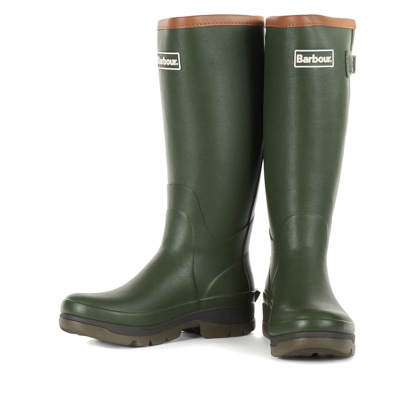 Barbour Tempest Olive Wellington Boots