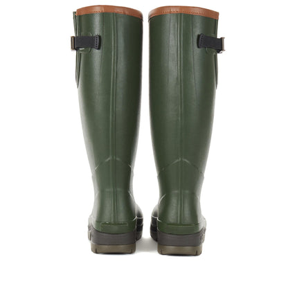 Barbour Tempest Olive Wellington Boots