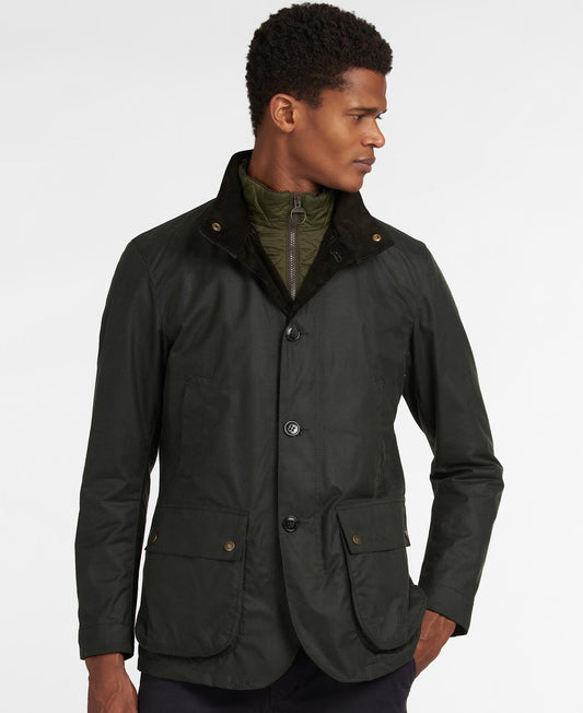 Barbour Century Sage Wax Jacket