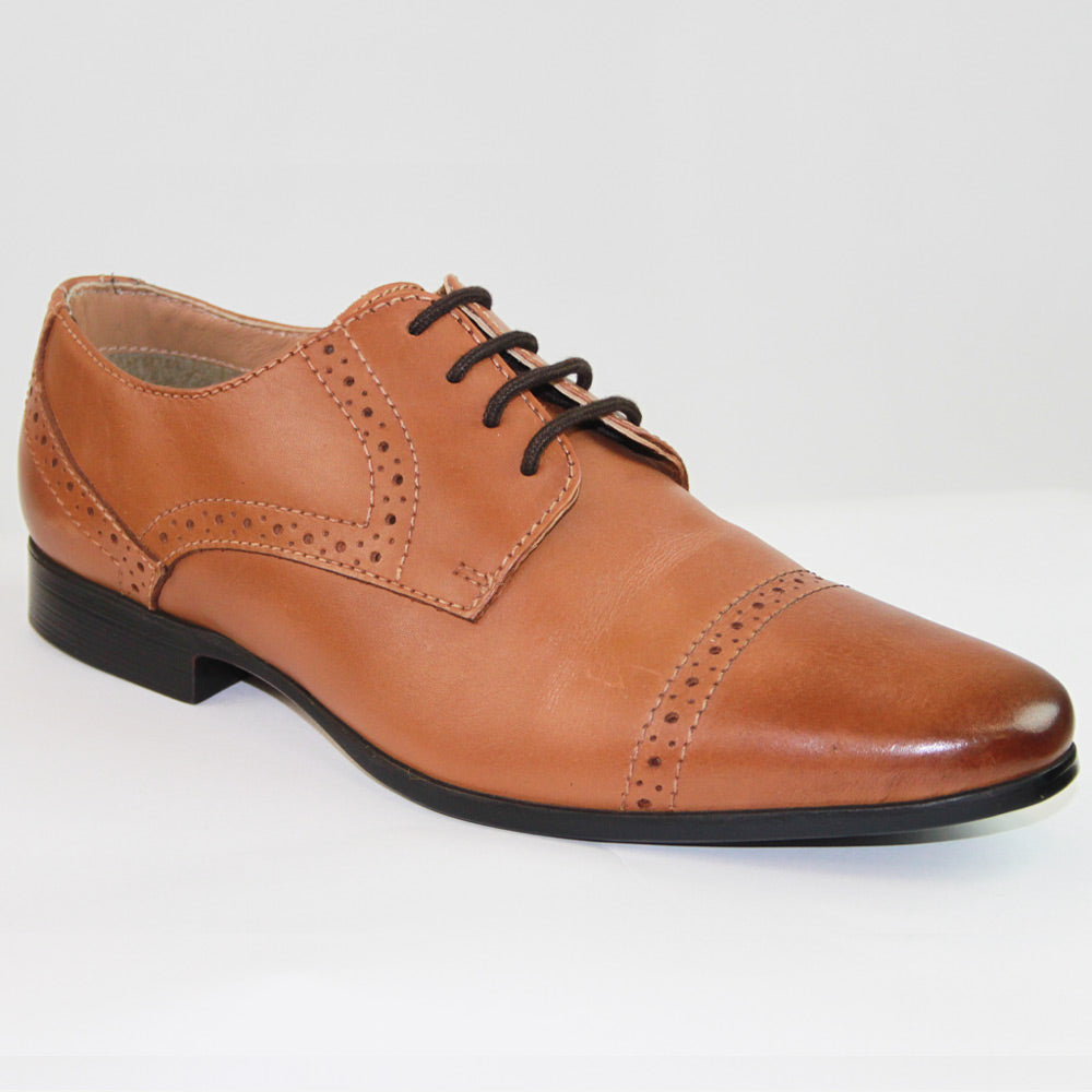 Roberto Gallio AD1224 Tan Formal Shoes