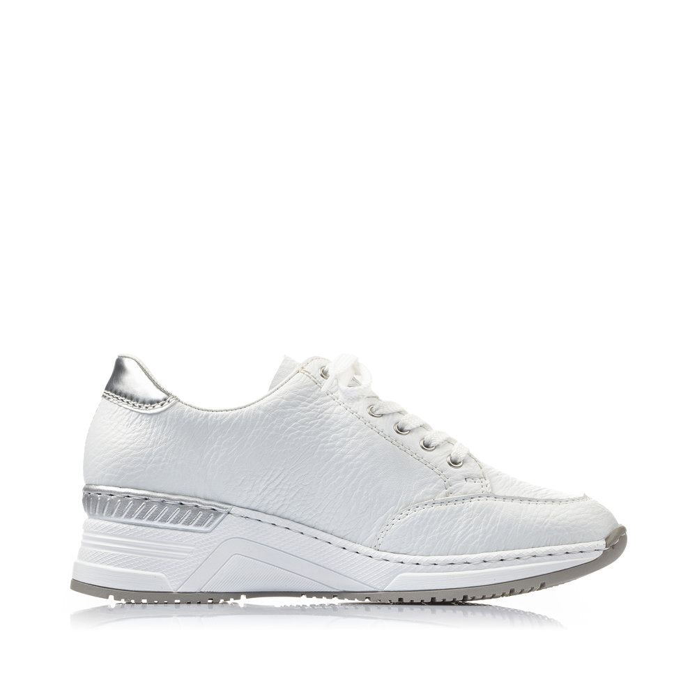 Rieker N4322-80 White Trainers