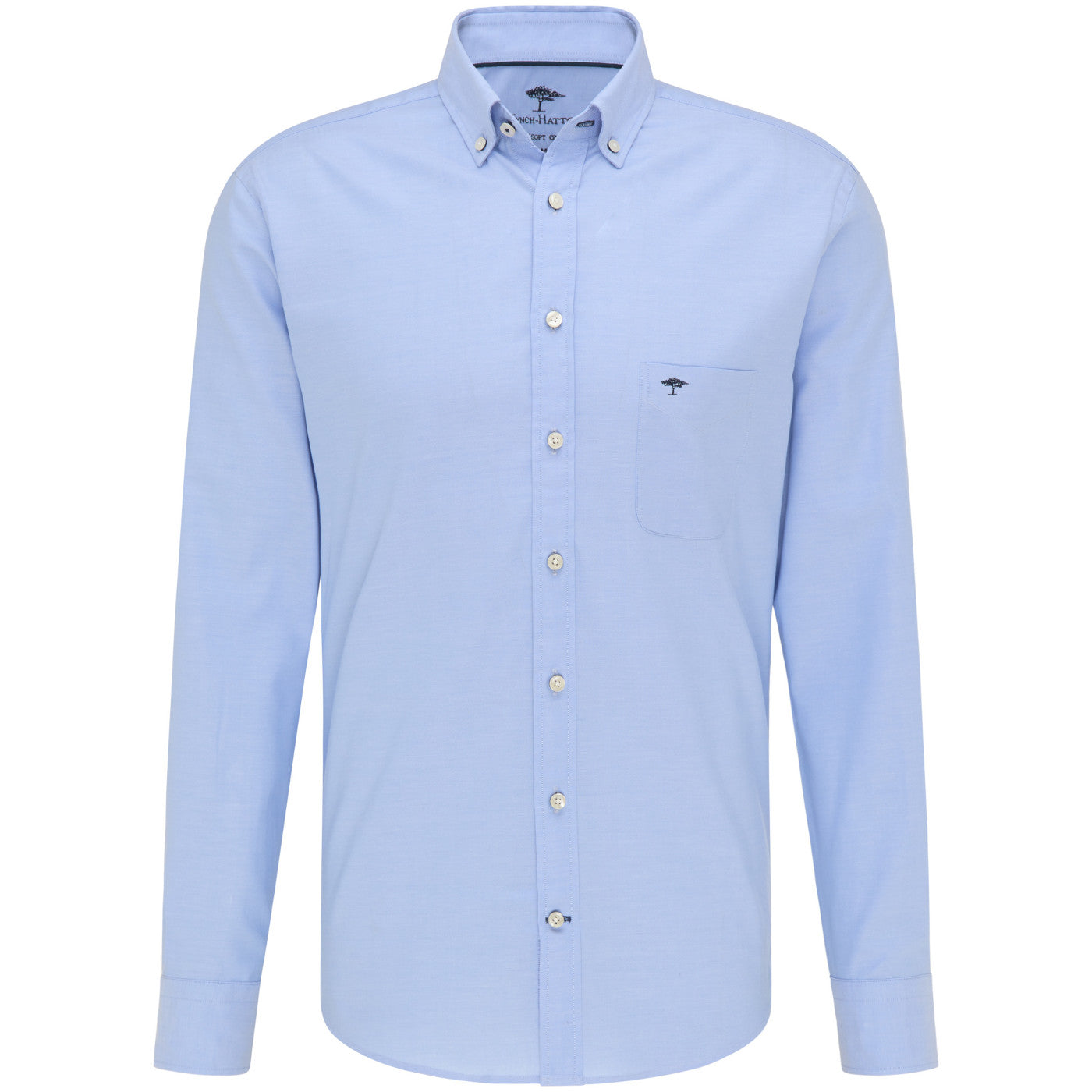 Fynch Hatton 1000 5500 5510 Light Blue Oxford Shirt