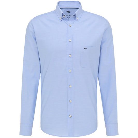 Fynch Hatton 1000 5500 5510 Light Blue Oxford Shirt