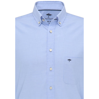 Fynch Hatton 1000 5500 5510 Light Blue Oxford Shirt