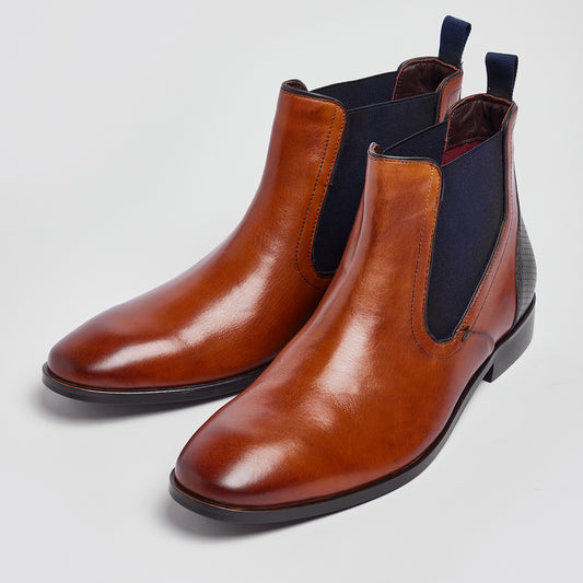 Pod Phoenix Cognac Boots