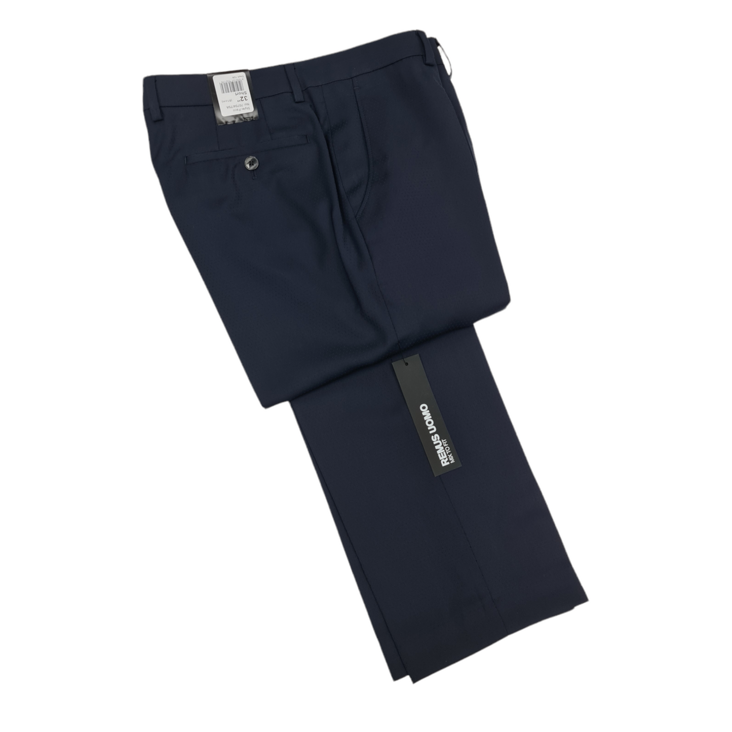 Remus Uomo 70754 79A Navy Tapered Tuxedo Trouser