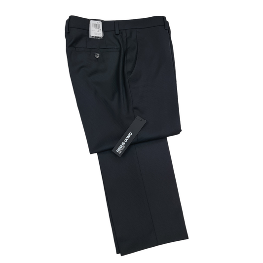 Remus Uomo 70755 00 Black Slim Tuxedo Trouser