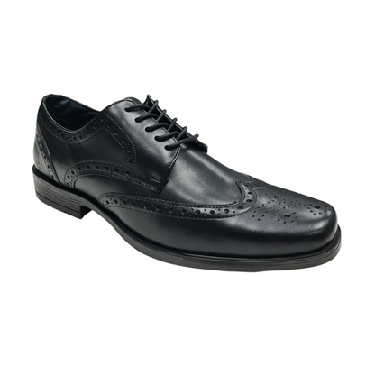 Hush Puppies Brace Black Formal Shoes