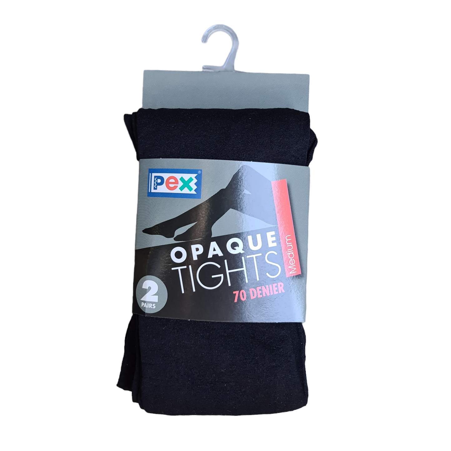 Pex Opague Black Tights