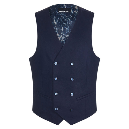 Remus Uomo 51023 78 Navy Slim Suit Waistcoat