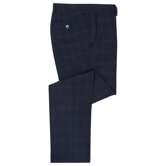 Remus Uomo 71407 79 Navy Tapered Suit Trouser