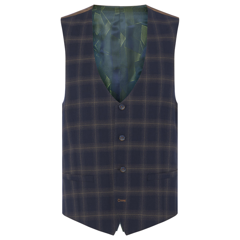 Remus Uomo 51654 78 Navy X-Slim Suit Waistcoat