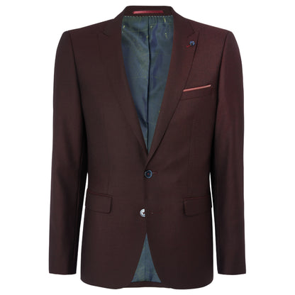 Remus Uomo 41404 68 Dark Red X-Slim Suit Jacket