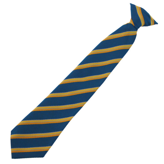Slemish College Junior School Comgall Yellow Clip-On Tie