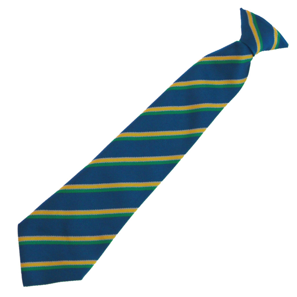Slemish College Junior School Lorcan Green Clip-On Tie