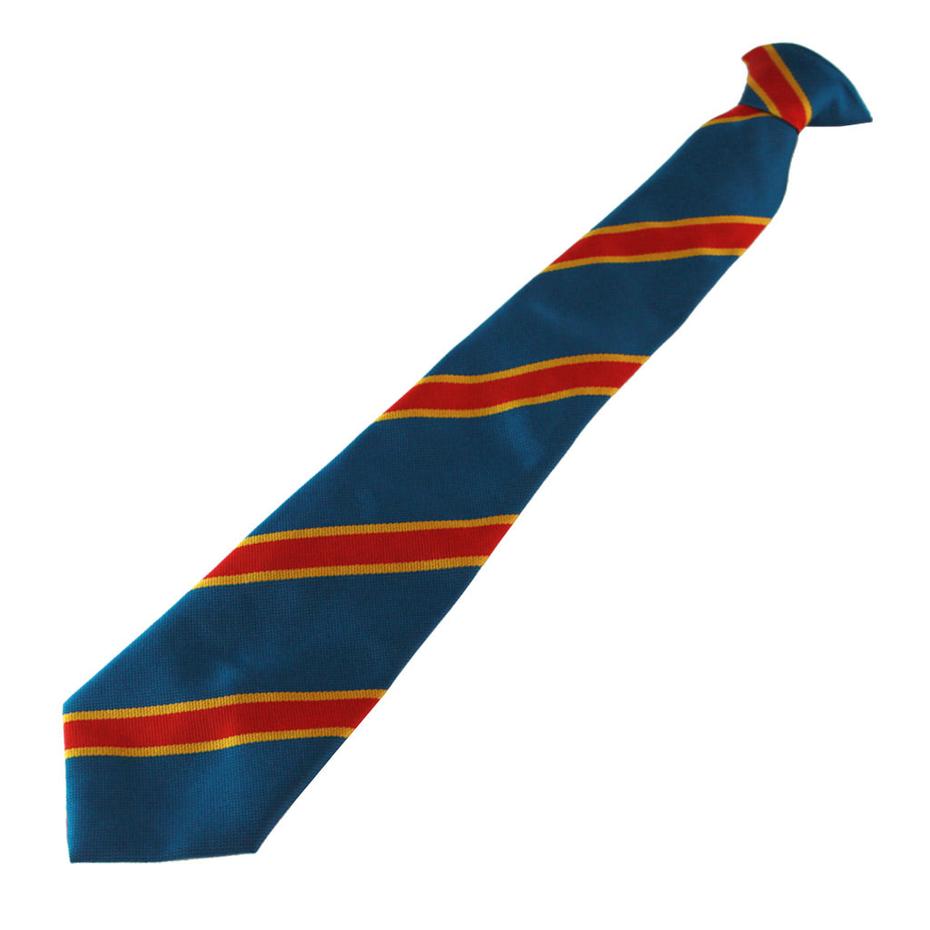 Slemish Ultan Red New Senior School Clip On Tie