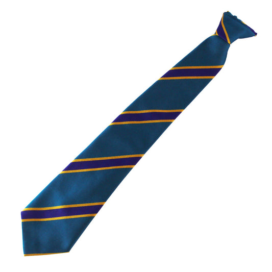 Slemish Gall Purple New Senior School Clip On Tie