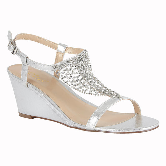 Lotus Kassidy Silver Dress Shoes