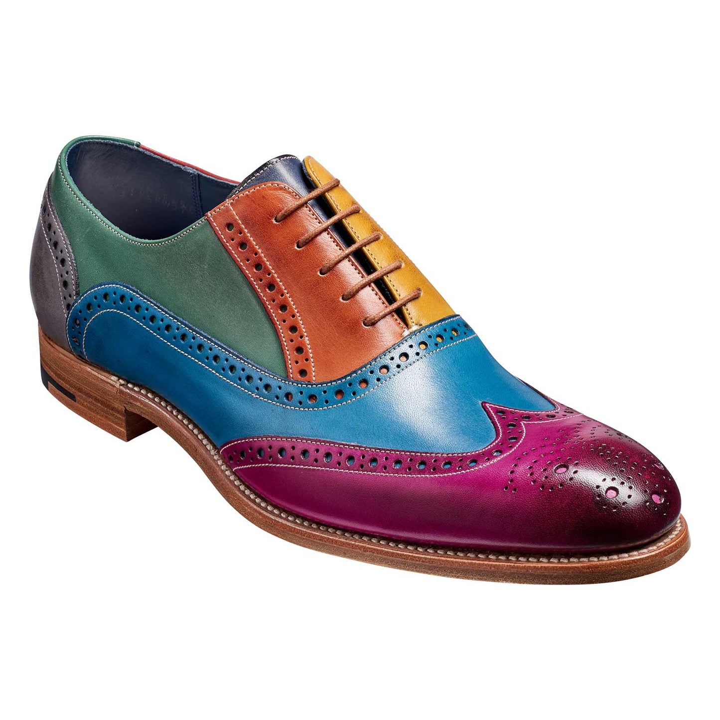 Barker Valiant Multi Coloured Formal Shoes