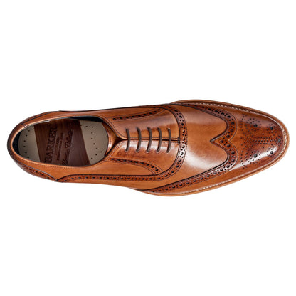 Barker Valiant Brown Hand Painted Formal Shoes